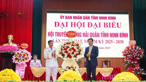 Đại hội đại biểu Hội Truyền thống Hải quân tỉnh Ninh Bình lần thứ nhất, nhiệm kỳ 2025 - 2030