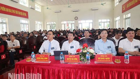 Đại hội đại biểu Hội Nông dân phường Nam Hoa Lư lần thứ I, nhiệm kỳ 2025-2030