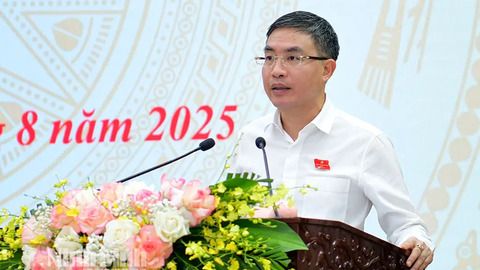 HĐND phường Trung Sơn khóa IX, nhiệm kỳ 2021-2026 tổ chức kỳ họp thứ hai