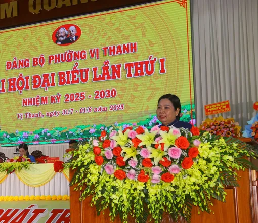 Phường Vị Thanh góp phần quan trọng vào sự phát triển chung của TP Cần Thơ 