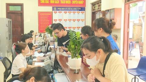 Xã Dương Hoà xây dựng nền hành chính hiện đại, phục vụ nhân dân