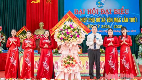 Đại hội đại biểu Phụ nữ xã Yên Mạc lần thứ I, nhiệm kỳ 2025 - 2030