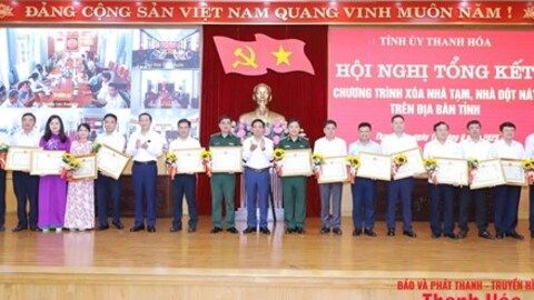 Thanh Hóa hoàn thành Chương trình xóa nhà tạm, nhà dột nát trước thời gian Chính phủ quy định