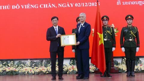 Hà Nội và Viêng Chăn thúc đẩy hợp tác toàn diện trên tất cả các kênh, các lĩnh vực