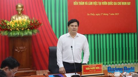 Đẩy mạnh du lịch sinh thái gắn với phát triển rừng bền vững tại Vườn Quốc gia Chư Mom Ray