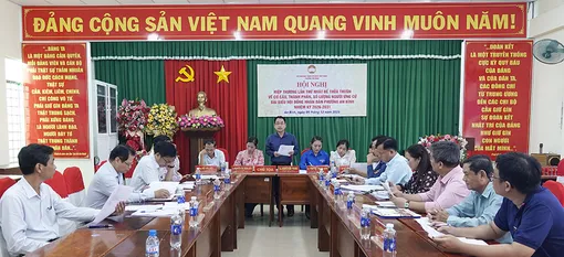 Các địa phương tổ chức hội nghị hiệp thương giới thiệu số lượng người ứng cử đại biểu HĐND xã, phường 