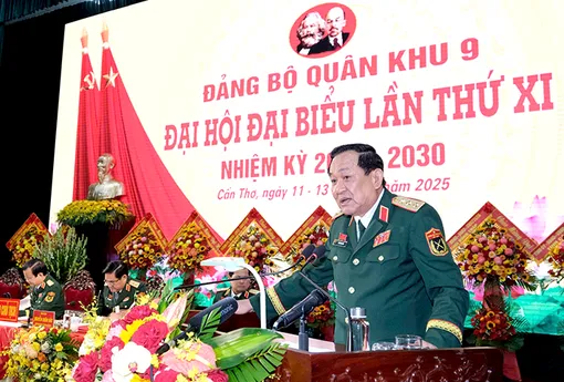 Đại hội đại biểu Đảng bộ Quân khu 9 lần thứ XI, nhiệm kỳ 2025-2030 