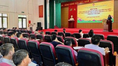 Hà Nội: 169 đại biểu dự Đại hội MTTQ xã Nội Bài lần thứ I