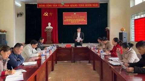 Cao Bằng: Ủy ban MTTQ xã Nguyễn Huệ và Đức Long hội nghị hiệp thương lần thứ nhất