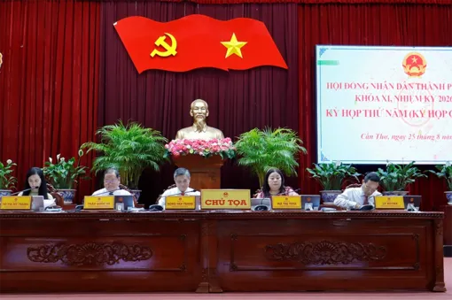Kỳ họp thứ 5 của HĐND TP Cần Thơ quyết định nhiều chủ trương quan trọng 