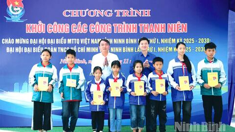 Tuổi trẻ Ninh Bình "Tiên phong - Đoàn kết - Sáng tạo - Đột phá - Phát triển"