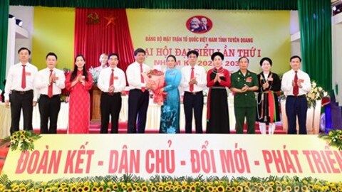 Đại hội Đảng bộ Mặt trận Tổ quốc Việt Nam tỉnh Tuyên Quang lần thứ I, nhiệm kỳ 2025-2030