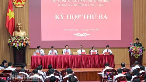 Kỳ họp thứ ba, HĐND tỉnh khóa XV, nhiệm kỳ 2021-2026