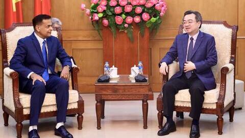 Trưởng Ban Chính sách, chiến lược Trung ương Nguyễn Thanh Nghị tiếp và làm việc với Lãnh đạo Tập đoàn Nestle