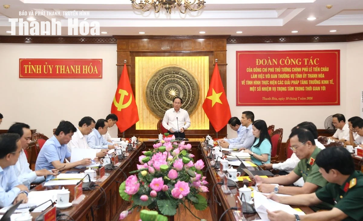 Thanh Hóa cần xây dựng kịch bản tăng trưởng 6 tháng cuối năm sát thực tiễn, khả thi