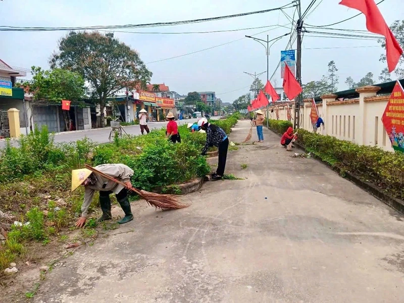 Thực hiện phong trào “Thi đua yêu nước” ở xã Quảng Ninh