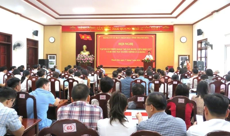 Tập huấn triển khai “Sổ tay đảng viên điện tử” và các thủ tục hành chính của Đảng