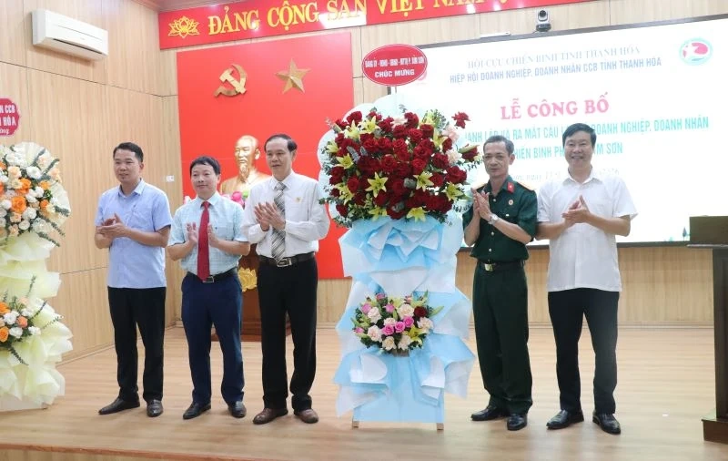 Ra mắt Câu lạc bộ Doanh nghiệp, doanh nhân cựu chiến binh phường Bỉm Sơn