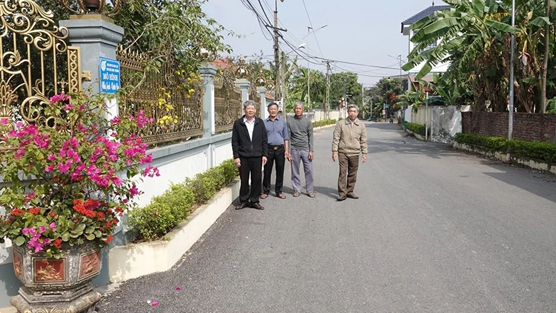 Dân vận khéo để xây dựng vùng quê đáng sống