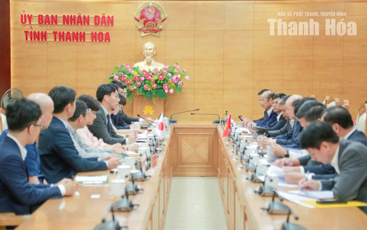 Thanh Hóa thúc đẩy hợp tác với Nhật Bản về kinh tế tuần hoàn, chuyển đổi xanh