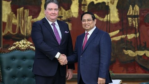 Thủ tướng Phạm Minh Chính tiếp Đại sứ Hoa Kỳ Marc Knapper