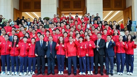 Thủ tướng: Đoàn Việt Nam dự SEA Games 33 với tinh thần thể thao cao thượng và niềm tự hào dân tộc