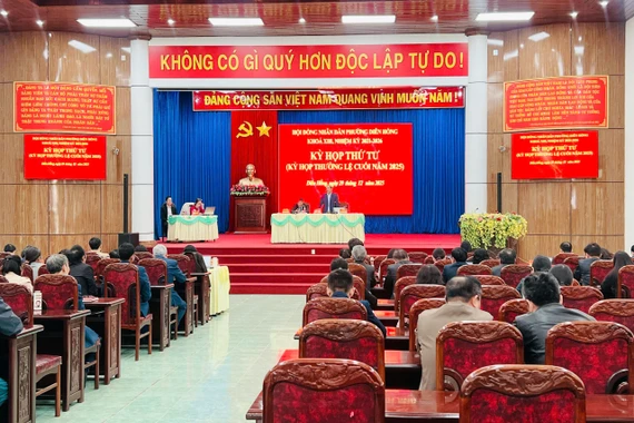 HĐND phường Diên Hồng thông qua 9 nghị quyết quan trọng