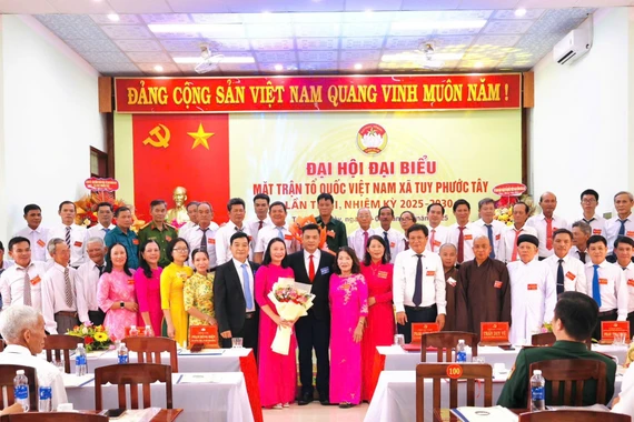Ủy ban MTTQ Việt Nam xã Tuy Phước Tây tổ chức Đại hội đại biểu lần thứ I