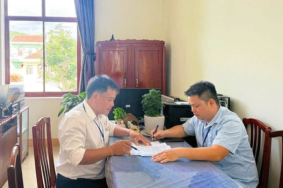 Xã Bình Khê tiên phong đánh giá hiệu quả công việc bằng KPI