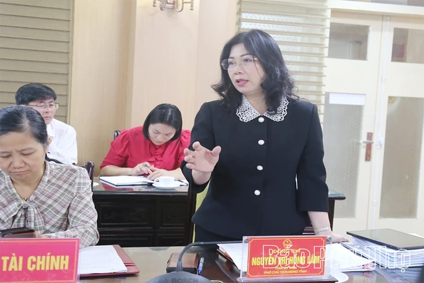 Ban Văn hóa - Xã hội thẩm tra các nội dung trình tại kỳ họp thứ chuyên đề thứ Ba, HĐND tỉnh