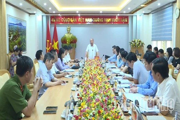 Chuẩn bị các nội dung trình Kỳ họp thứ Ba, HĐND tỉnh Phú Thọ khóa XX