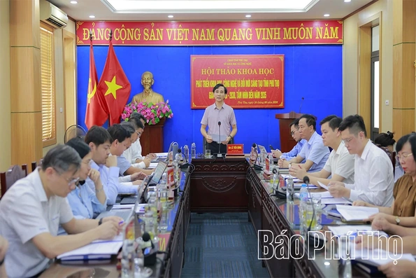 Hội thảo phát triển khoa học, công nghệ và đổi mới sáng tạo giai đoạn 2026 - 2030