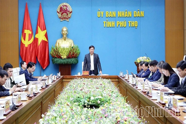 Phiên họp chuyên đề UBND tỉnh về xây dựng văn bản quy phạm pháp luật