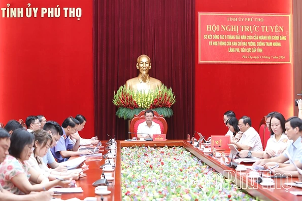 Sơ kết công tác Nội chính Đảng và phòng, chống tham nhũng 6 tháng đầu năm 2026