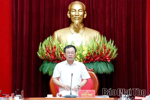 Ban Thường vụ Tỉnh ủy thông qua một số nội dung quan trọng