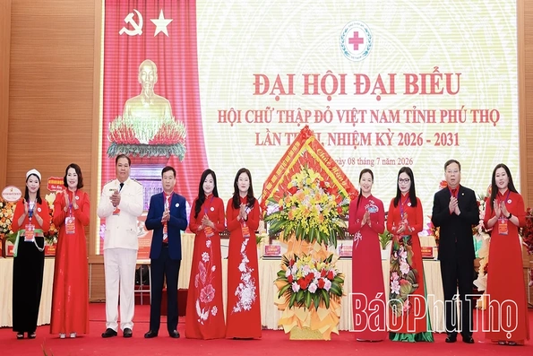 Đại hội Đại biểu Hội Chữ thập đỏ Việt Nam tỉnh Phú Thọ lần thứ I, nhiệm kỳ 2026-2031