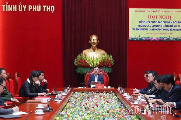 Triển khai nhiệm vụ công tác chuyển đổi số trong các cơ quan Đảng năm 2026