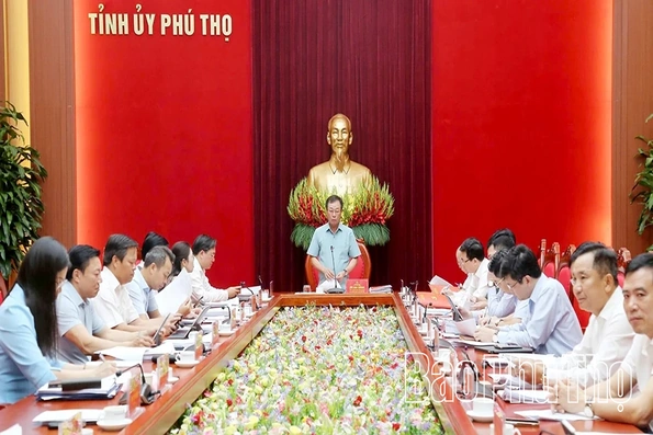 Thường trực Tỉnh ủy cho ý kiến một số nội dung quan trọng