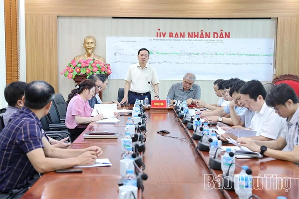 Quyết liệt giải phóng mặt bằng Dự án Đường vành đai 5 vùng Thủ đô đoạn qua Phú Thọ