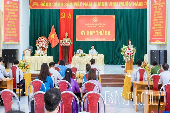HĐND xã Vĩnh Chân tổ chức Kỳ họp thứ Ba, nhiệm kỳ 2026 - 2031