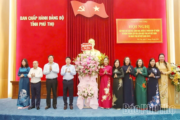 Gặp mặt nữ lãnh đạo quản lý nhân dịp Kỷ niệm 95 năm ngày thành lập Hội LHPN Việt Nam