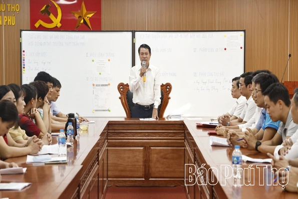 Phó Chủ tịch UBND tỉnh Nguyễn Khắc Hiếu kiểm tra thi tuyển sinh vào lớp 10 THPT tại khu vực Vĩnh Phúc