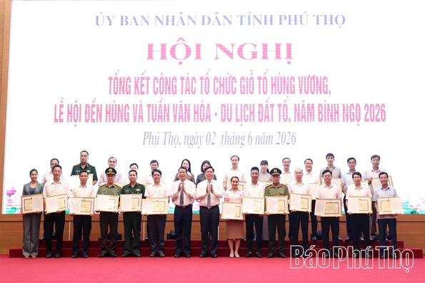 Tổng kết công tác tổ chức Giỗ Tổ Hùng Vương, Lễ hội Đền Hùng và Tuần Văn hóa - Du lịch Đất Tổ năm Bính Ngọ 2026