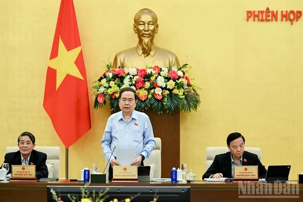 Khai mạc Phiên họp thứ 55 của Ủy ban Thường vụ Quốc hội