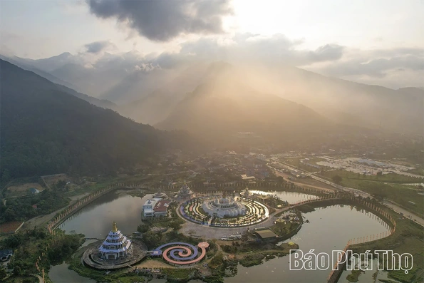 Đại Bảo tháp Mandala Tây Thiên: Điểm nhấn kiến trúc tâm linh của Phú Thọ