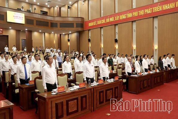 Khai mạc Kỳ họp thứ Tư, HĐND tỉnh Phú Thọ khóa XX