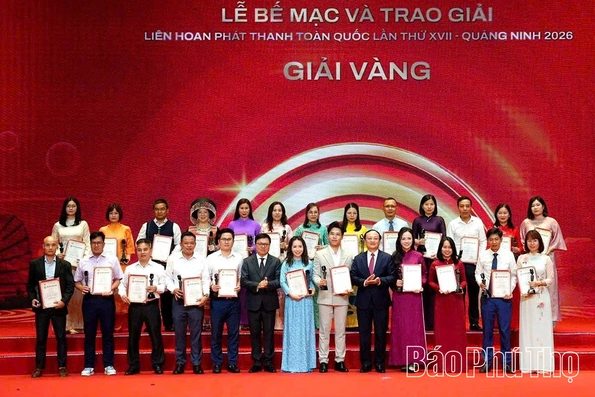 Báo và phát thanh, truyền hình Phú Thọ đoạt 2 giải Vàng tại Liên hoan Phát thanh toàn quốc lần thứ XVII - năm 2026