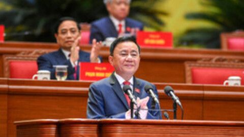Đồng chí Trần Cẩm Tú giữ chức Thường trực Ban Bí thư