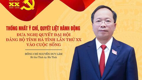 Thống nhất ý chí, quyết liệt hành động, đưa Nghị quyết Đại hội Đảng bộ tỉnh lần thứ XX vào cuộc sống