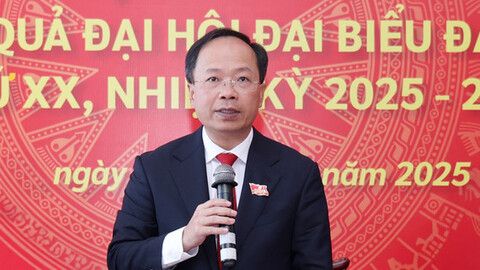 Họp báo thông tin kết quả Đại hội Đảng bộ Hà Tĩnh